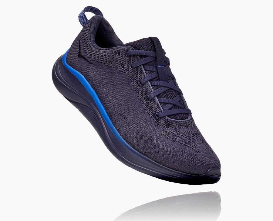 Hoka One One Hupana Flow - Men Running Shoes - Navy,Australia YFW-640957